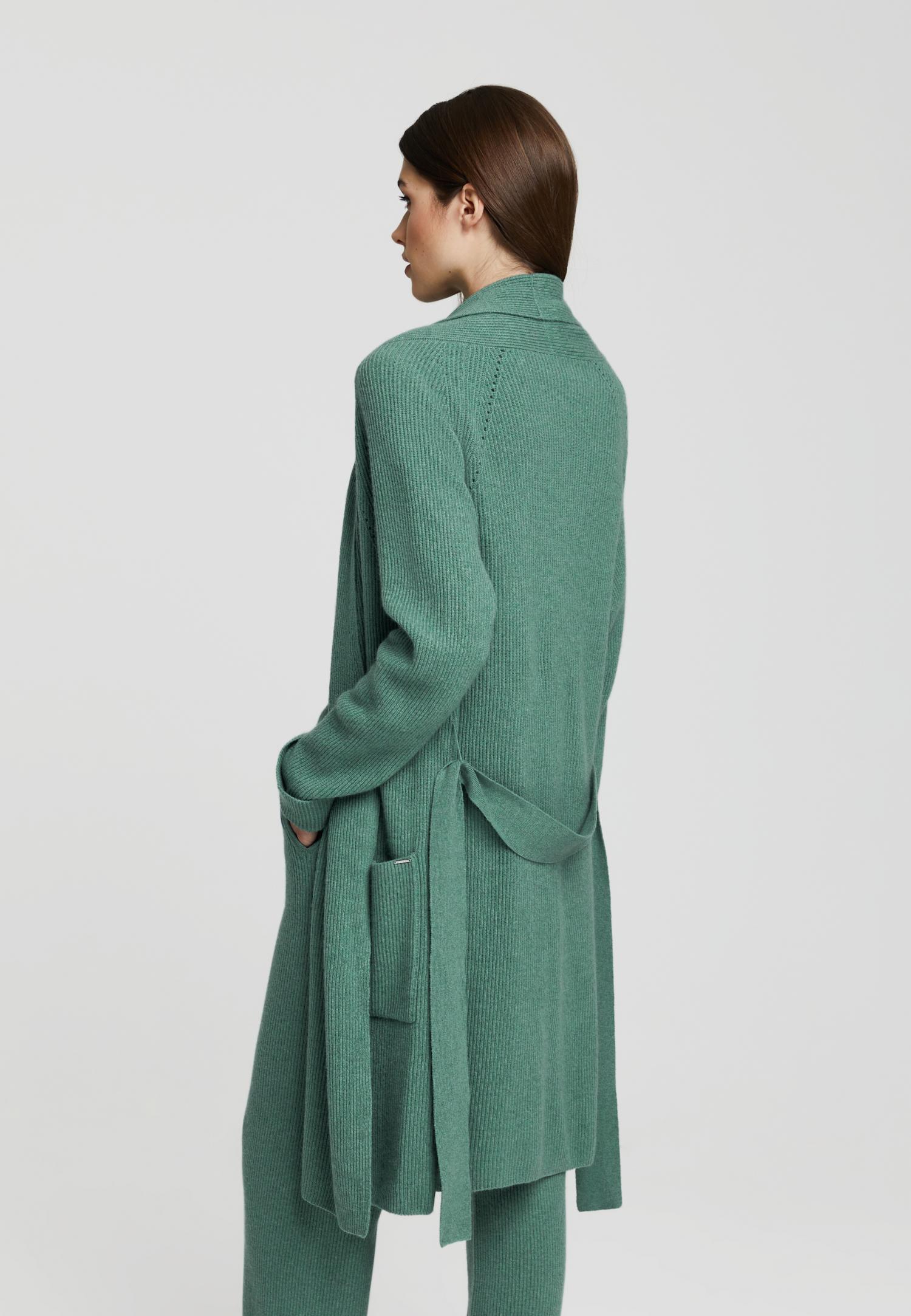 Кардиган в рубчик из кашемира W23-00CH0401 Marc & André